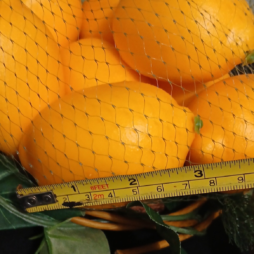 Artificial Lemons Bowl Filler NWT - Picture 2 of 3